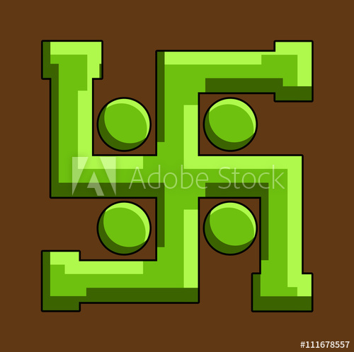 500x498 Swastika Vector Symbol