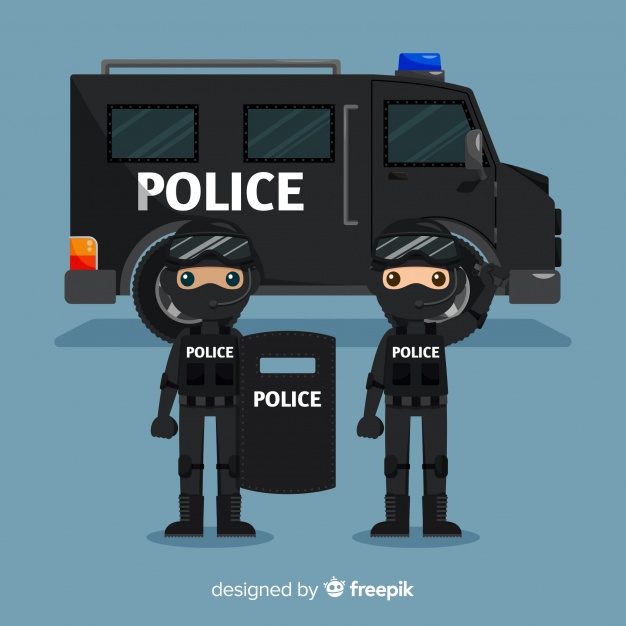 Police Swat Team Vector Free Download 626x626 Police Swat Team Vector Free Download