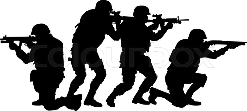 Police Tactical Unit, Swat Team, Stock Vector Colourbox 800x361 Police Tactical Unit, Swat Team, Stock Vector Colourbox