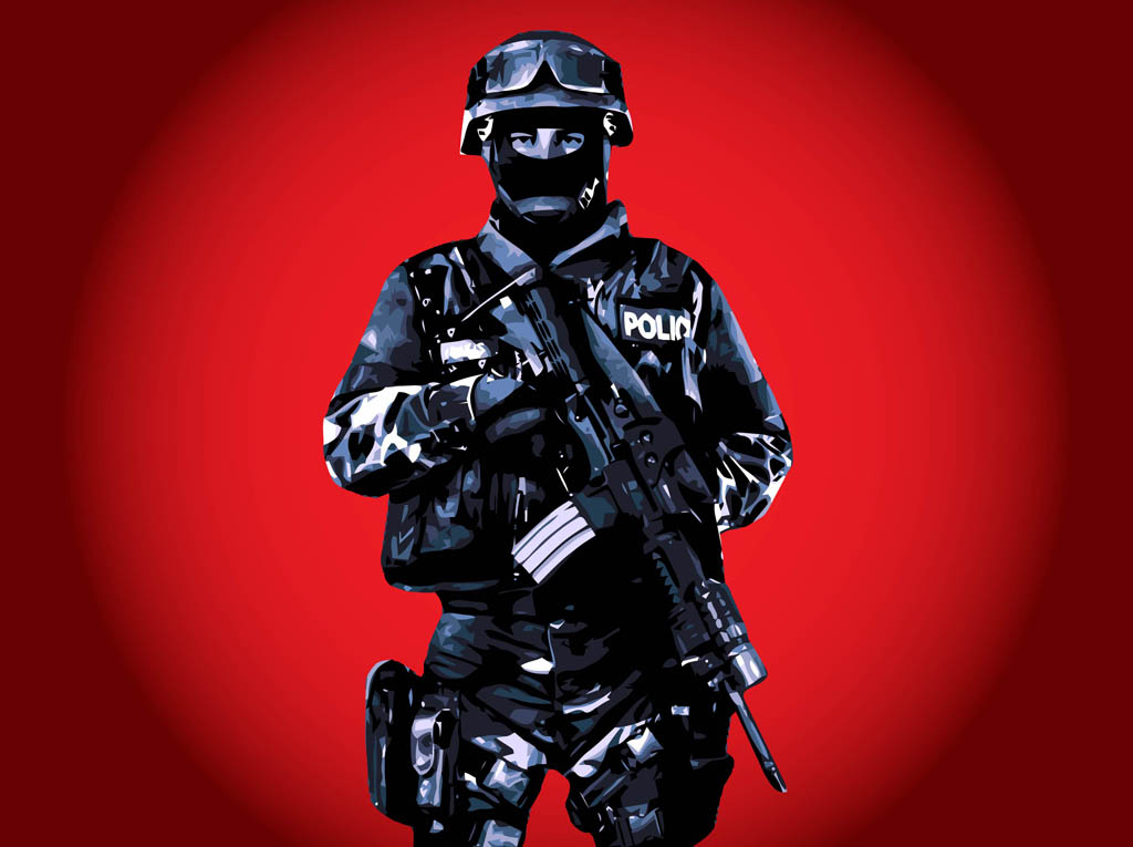 Cop Vector Art Graphics 1024x765 Cop Vector Art Graphics
