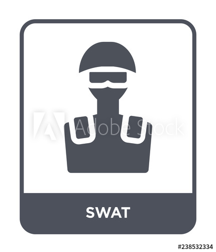 Swat Icon Vector 430x500 Swat Icon Vector