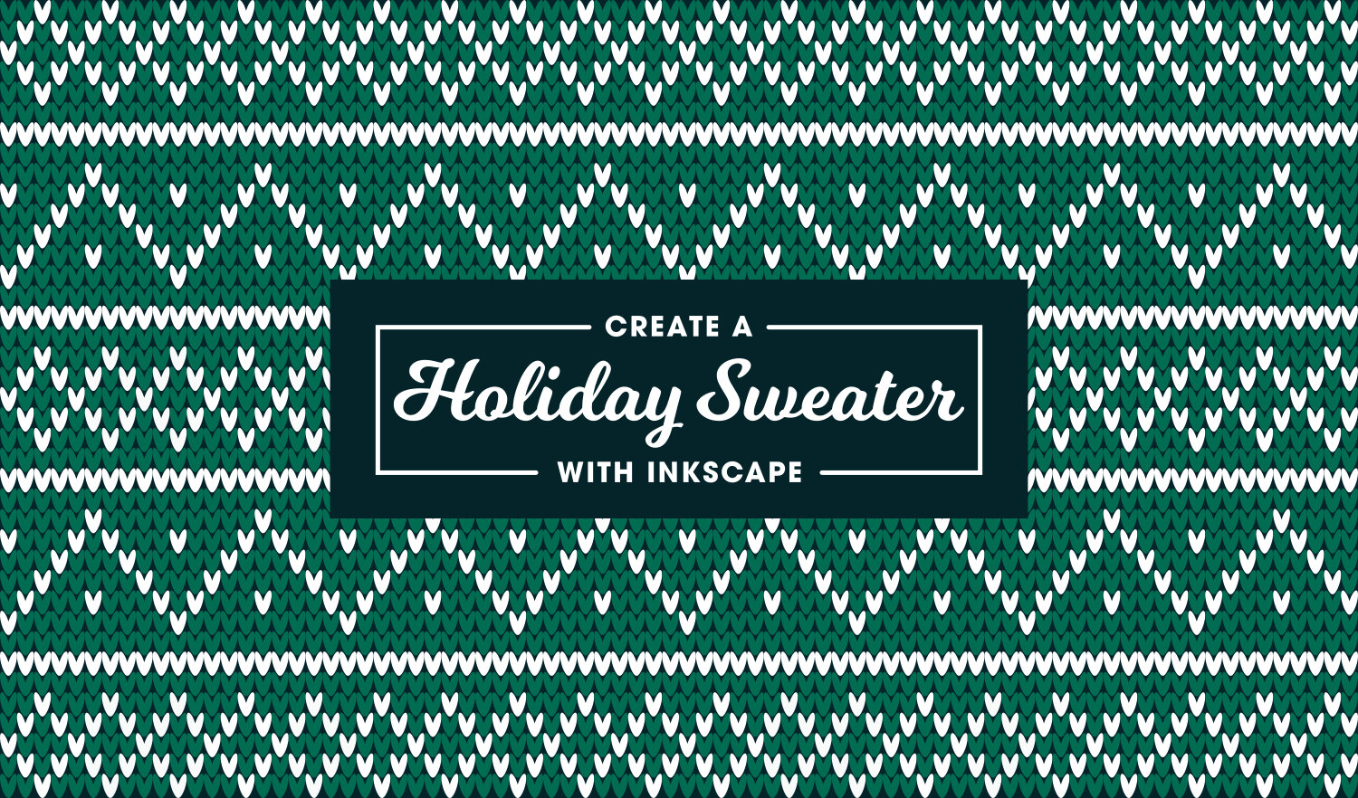 1500x882 Create A Vector Christmas Sweater Pattern With Inkscape Logos