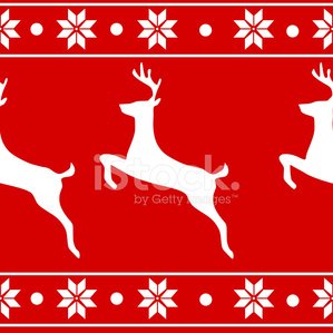 299x299 Traditional Nordic Scandinavian Sweater Pattern Vector Illustrat