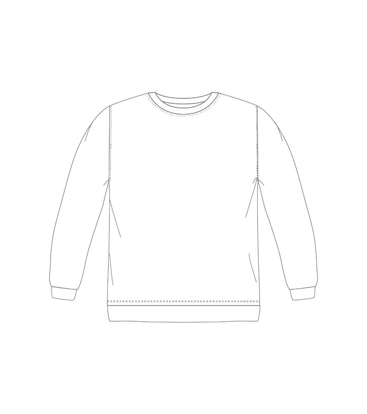 Sweater Template Vector at Collection of Sweater