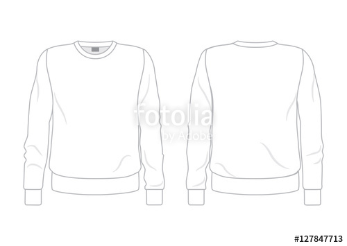 Sweater Template Vector at Vectorified.com | Collection of Sweater ...