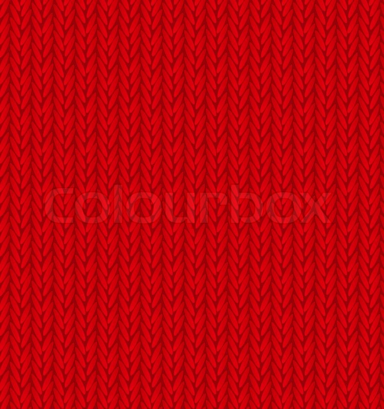 750x800 Red Sweater Texture Background Vector Stock Vector Colourbox