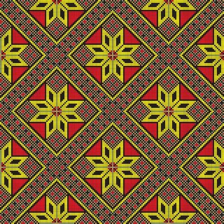 450x450 Seamless Geometric Colorful Pattern Winter, Knitted Sweater