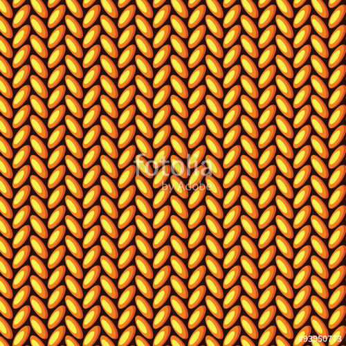 500x500 Vector Knitted Seamless Pattern Design, Detailed Illustration