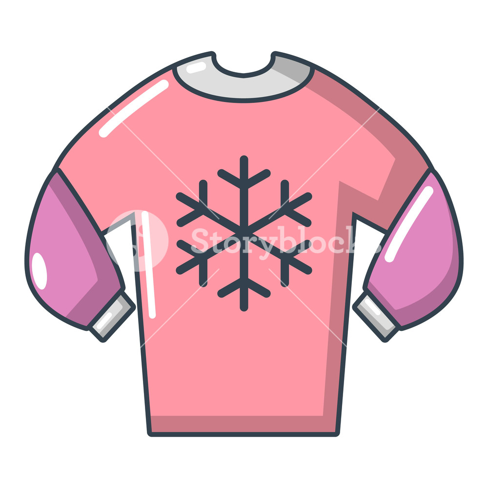 1000x1000 Sweater Icon Cartoon Illustration Of Sweater Vector Icon For Web