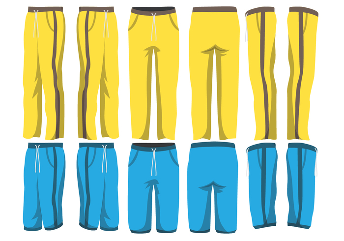 700x490 Sweatpants Vector Pack Free Vectors Ui Download