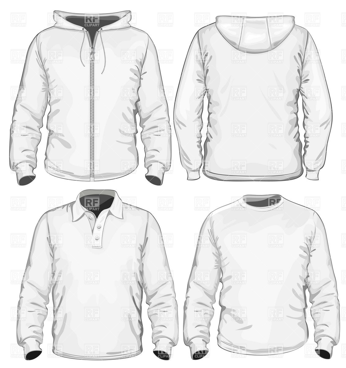 1130x1200 Man's Sweatshirt, Jacket And Hoodie Vector Image Of Beauty