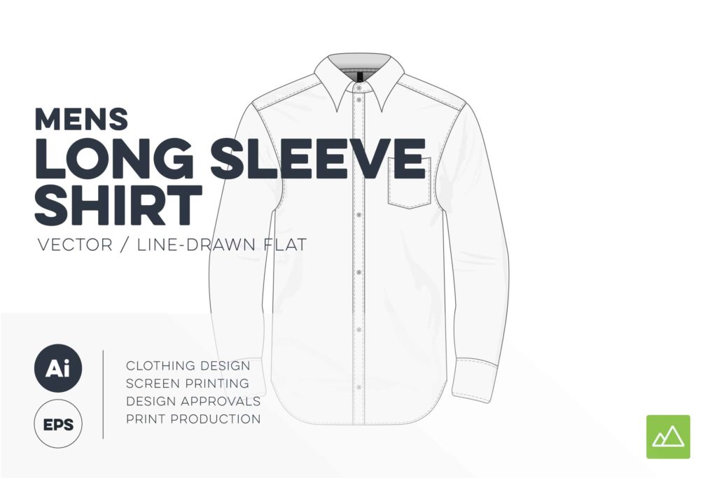 Mens Long Sleeve Shirt Template 1024x683 Mens Long Sleeve Shirt Template