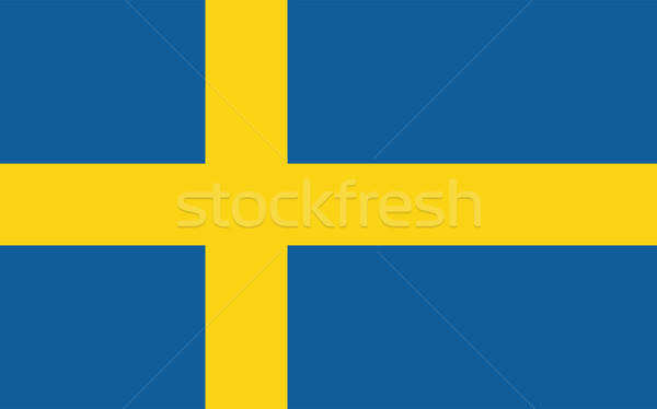 600x374 Sweden Flag Vector Illustration