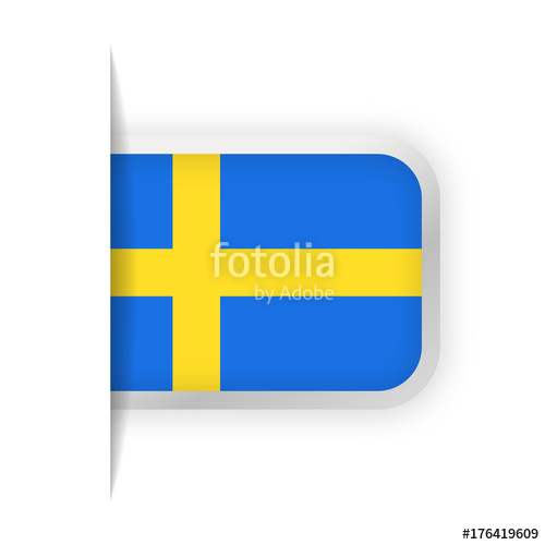500x500 Sweden Flag Vector Bookmark Icon Stock Image And Royalty Free