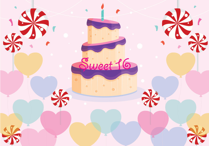 Sweet Birthday Vector 700x490 Sweet Birthday Vector