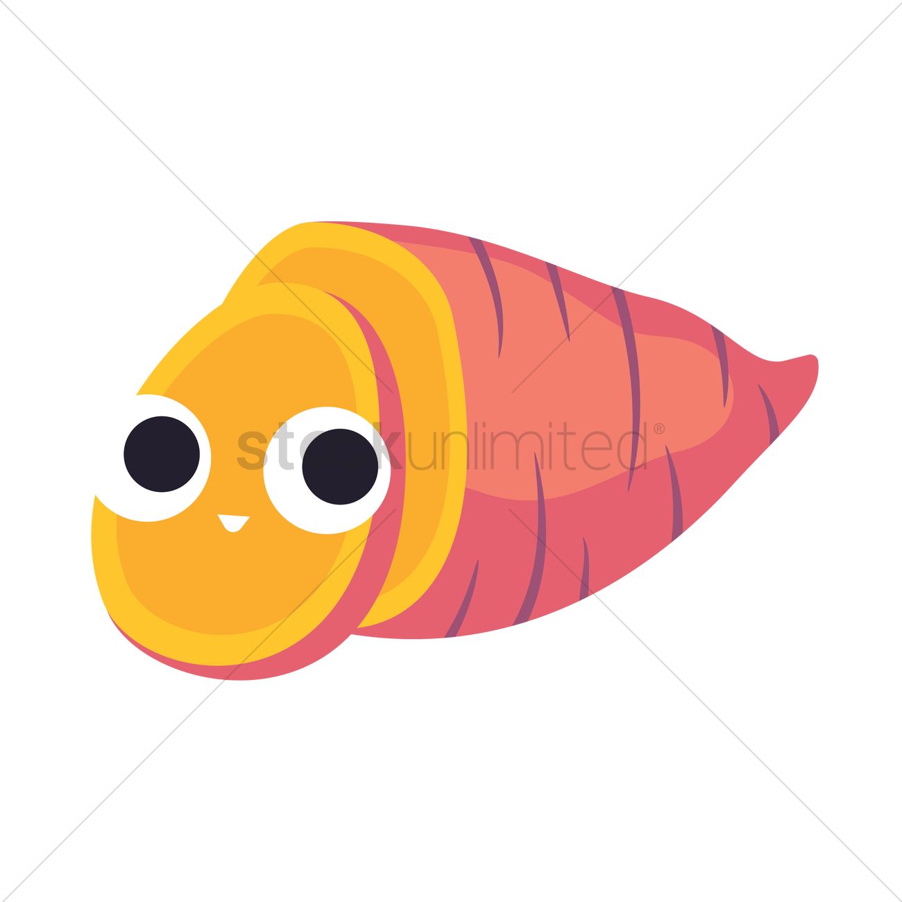 Sweet Potato Vector Image 1300x1300 Sweet Potato Vector Image