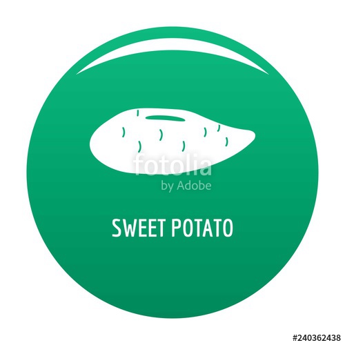 500x500 Sweet Potato Icon Simple Illustration Of Sweet Potato Vector Icon