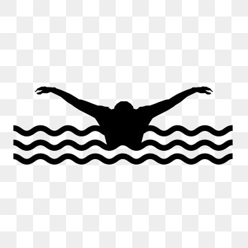 360x360 Swimming Silhouette Png, Vector, And Clipart With Transparent