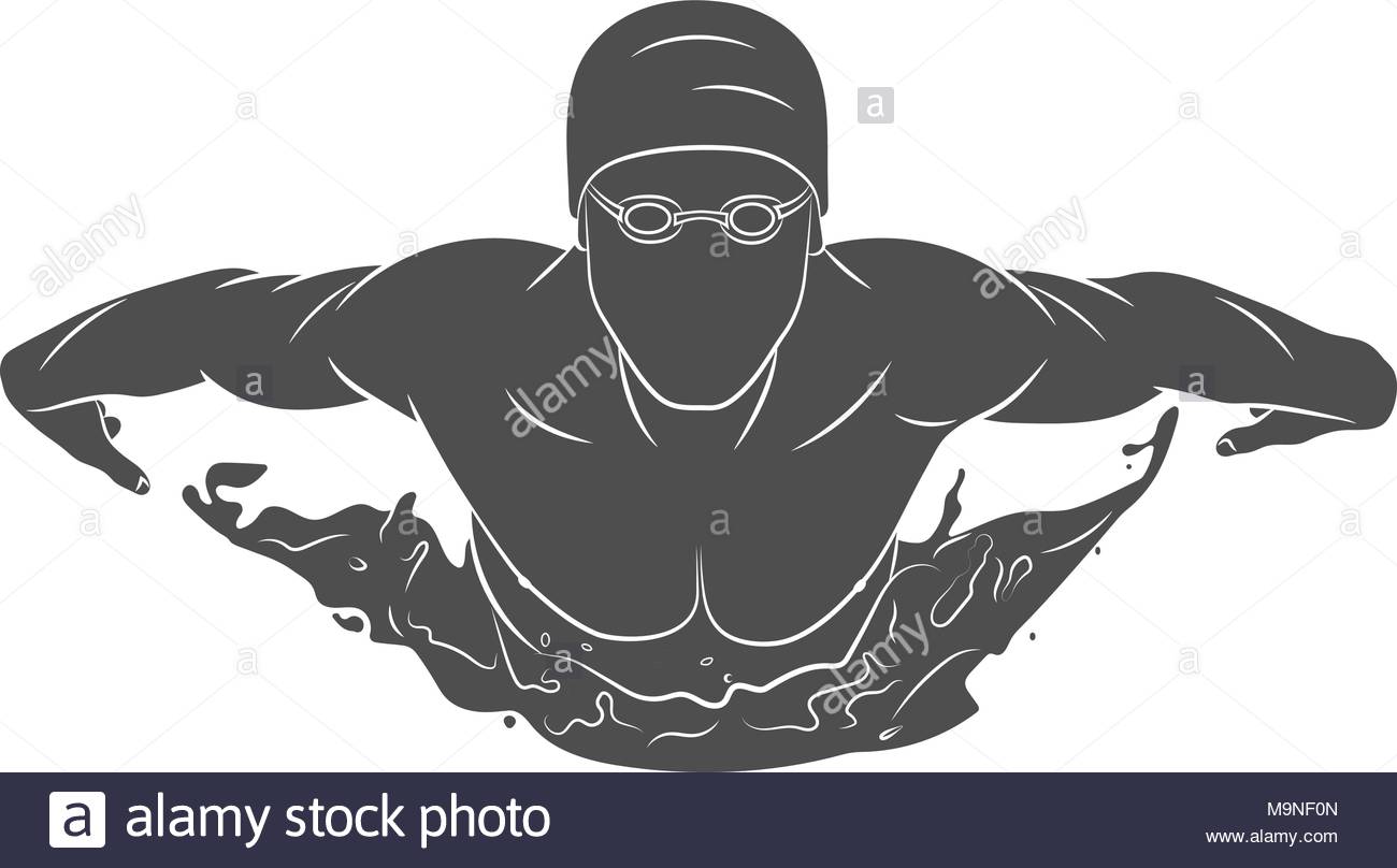 1300x808 Collection Of 'butterfly Swimmer Silhouette' Download More Than