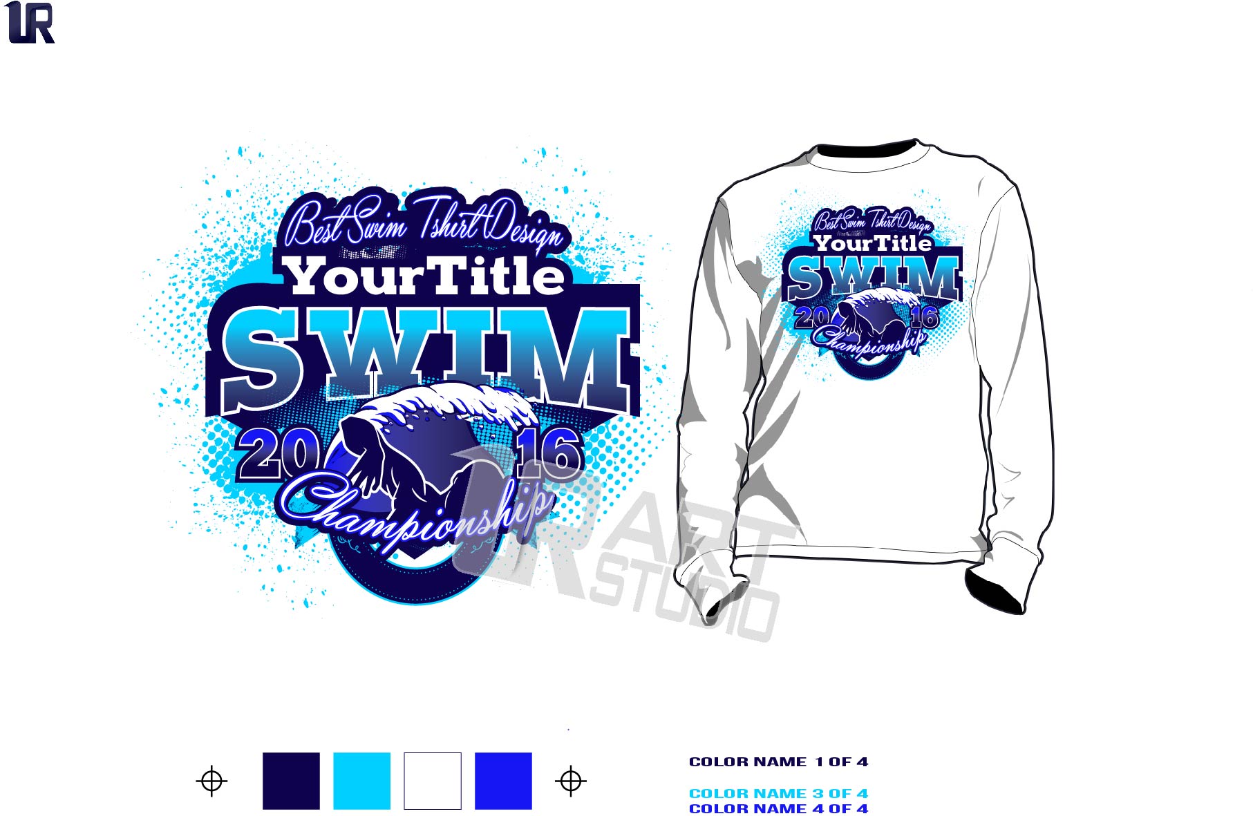 1813x1181 Swim Tshirt Vector Design And Background Urartstudio