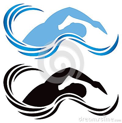 400x405 Swimming Logo Swimming Swim Logo, Swimming Tattoo, Swim Team
