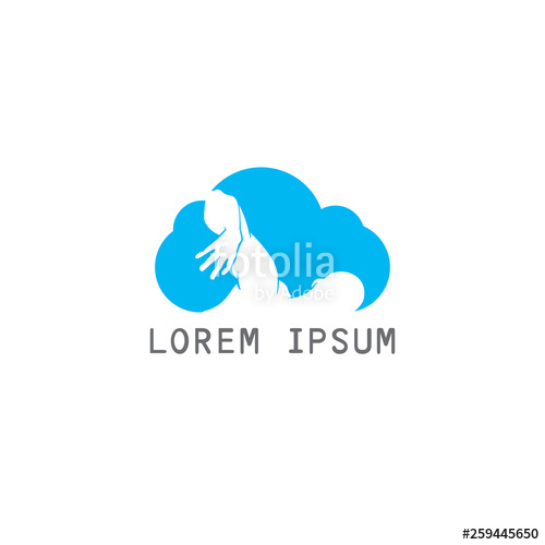 500x500 Swimming Logo Swimmer Icon With Caption Swimming Or Swimmer Logo