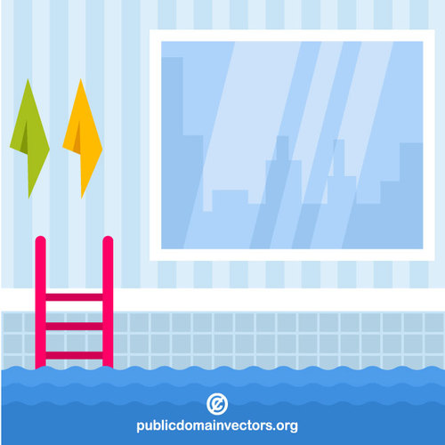 Swimming Pool Vector Clip Art 500x500 Swimming Pool Vector Clip Art