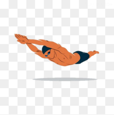 Swimming Vector Png Images 399x401 Swimming Vector Png Images