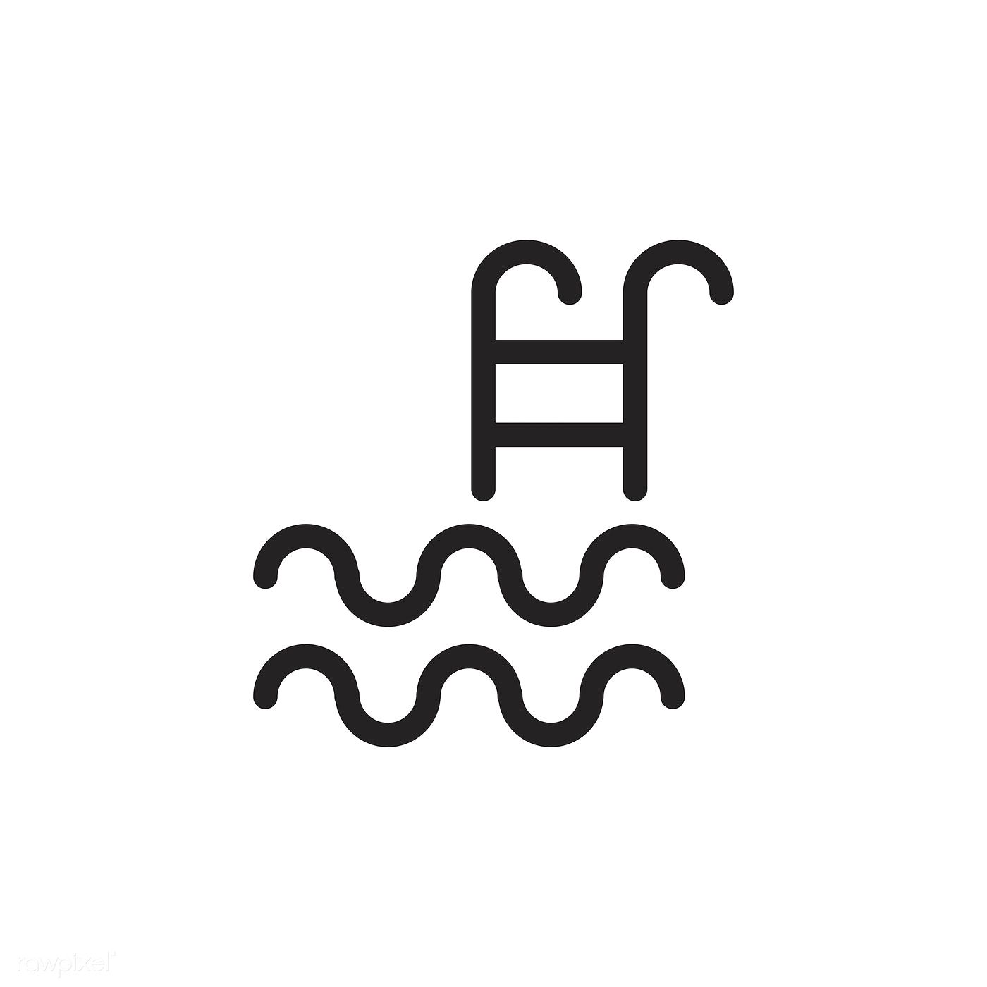 Swimming Pool Icon Vector Free Image 1400x1400 Swimming Pool Icon Vector Free Image