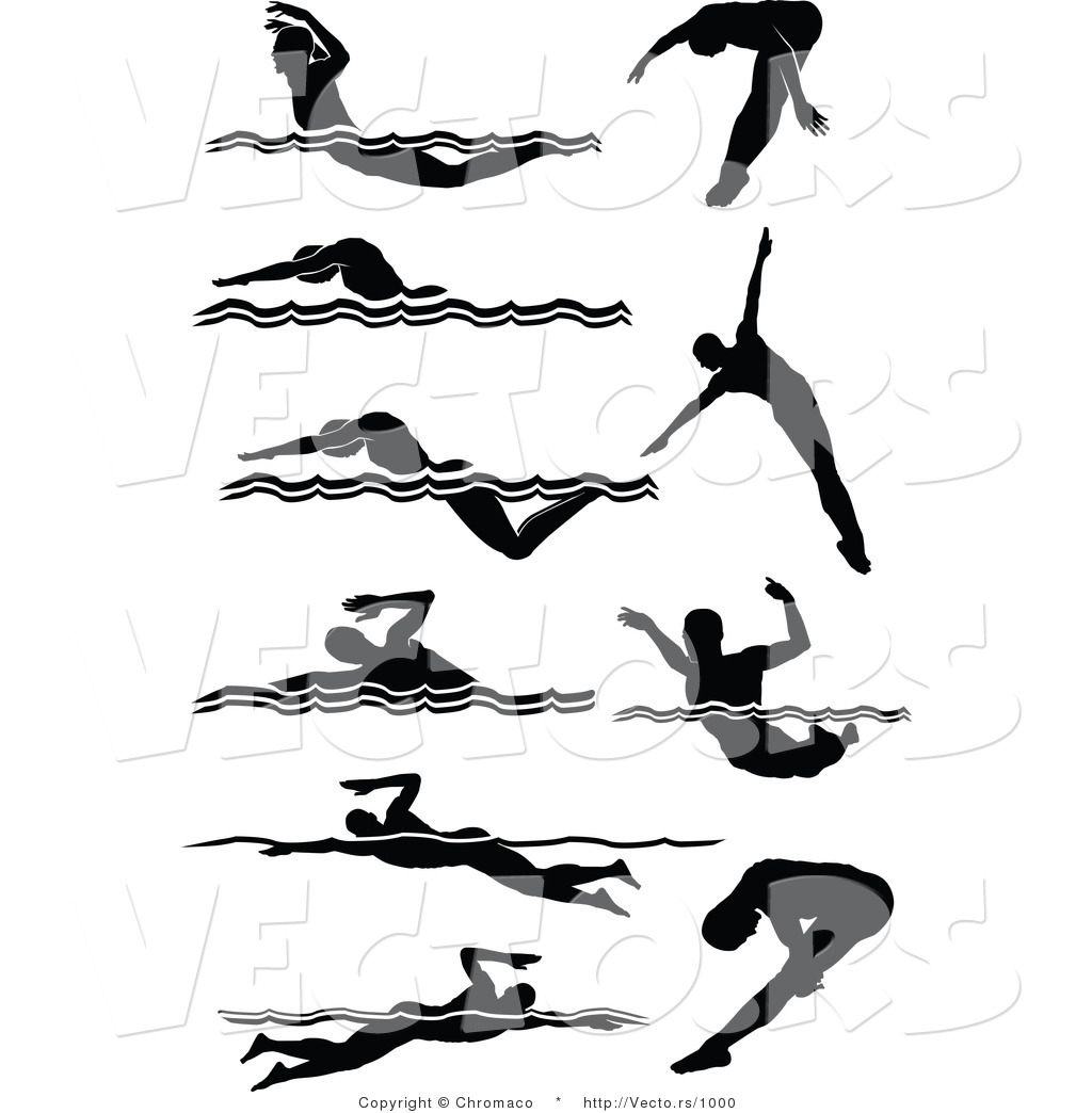 Swimming Vector Free at Vectorified.com | Collection of Swimming Vector ...