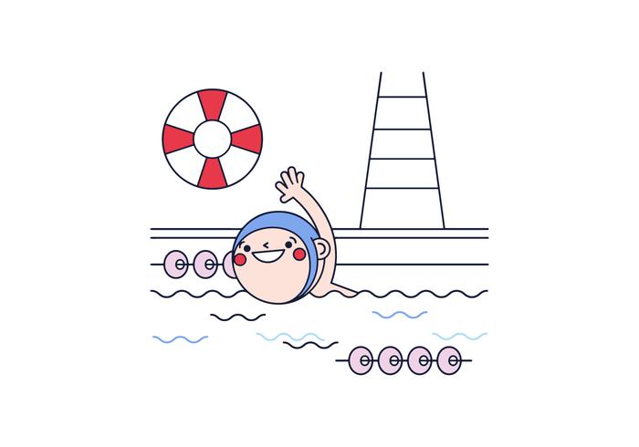Free Swimming Vector 700x490 Free Swimming Vector