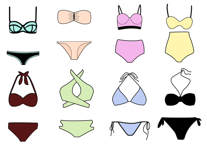 Free Swimwear Vector 700x490 Free Swimwear Vector