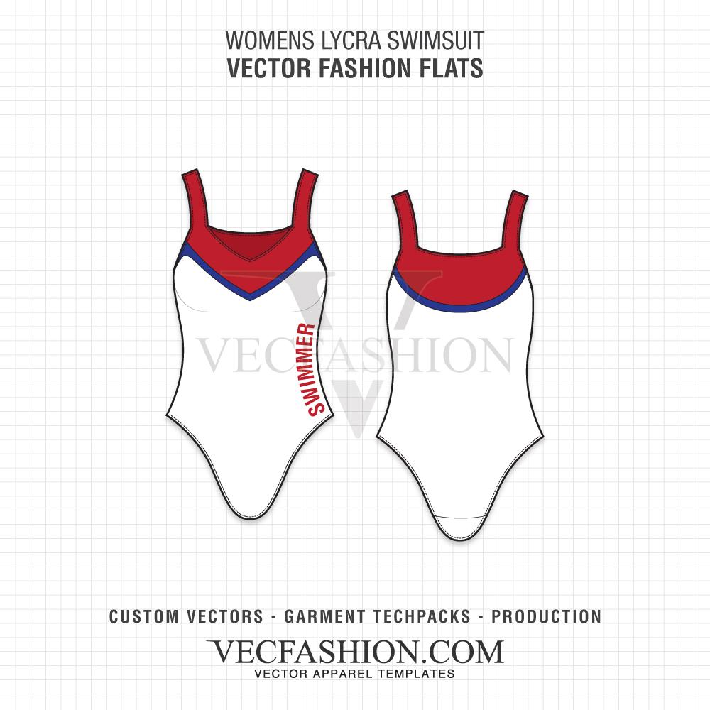 1000x1000 Women's Lycra Swimsuit