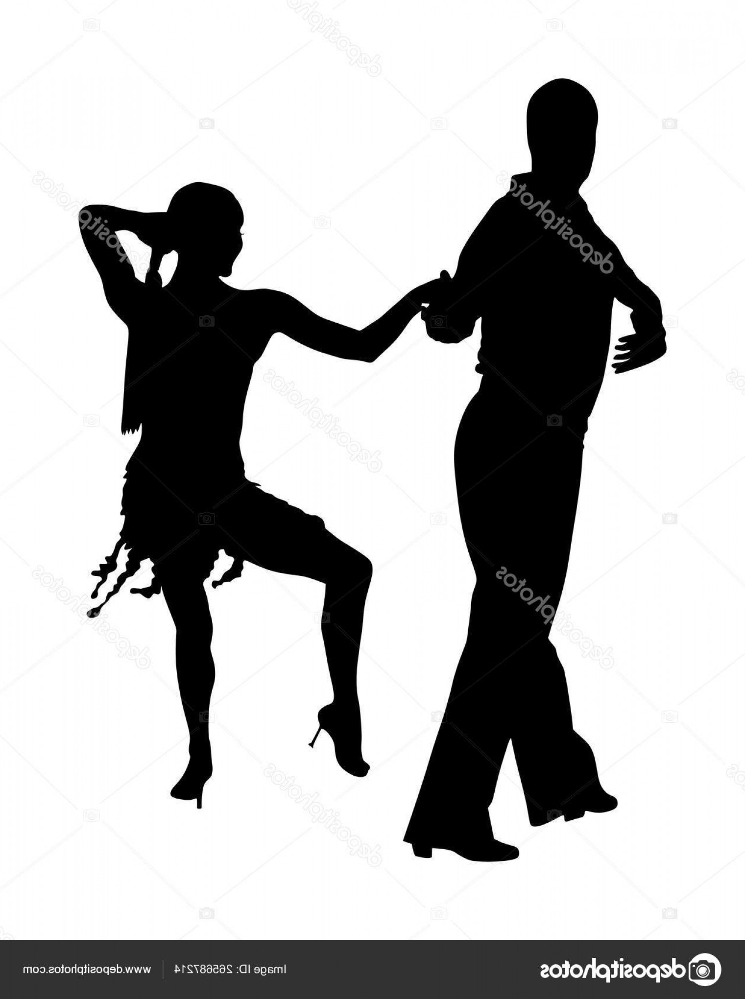 Elegant Vector Silhouette Dancing Catamart 1521x2040 Elegant Vector Silhouette Dancing Catamart