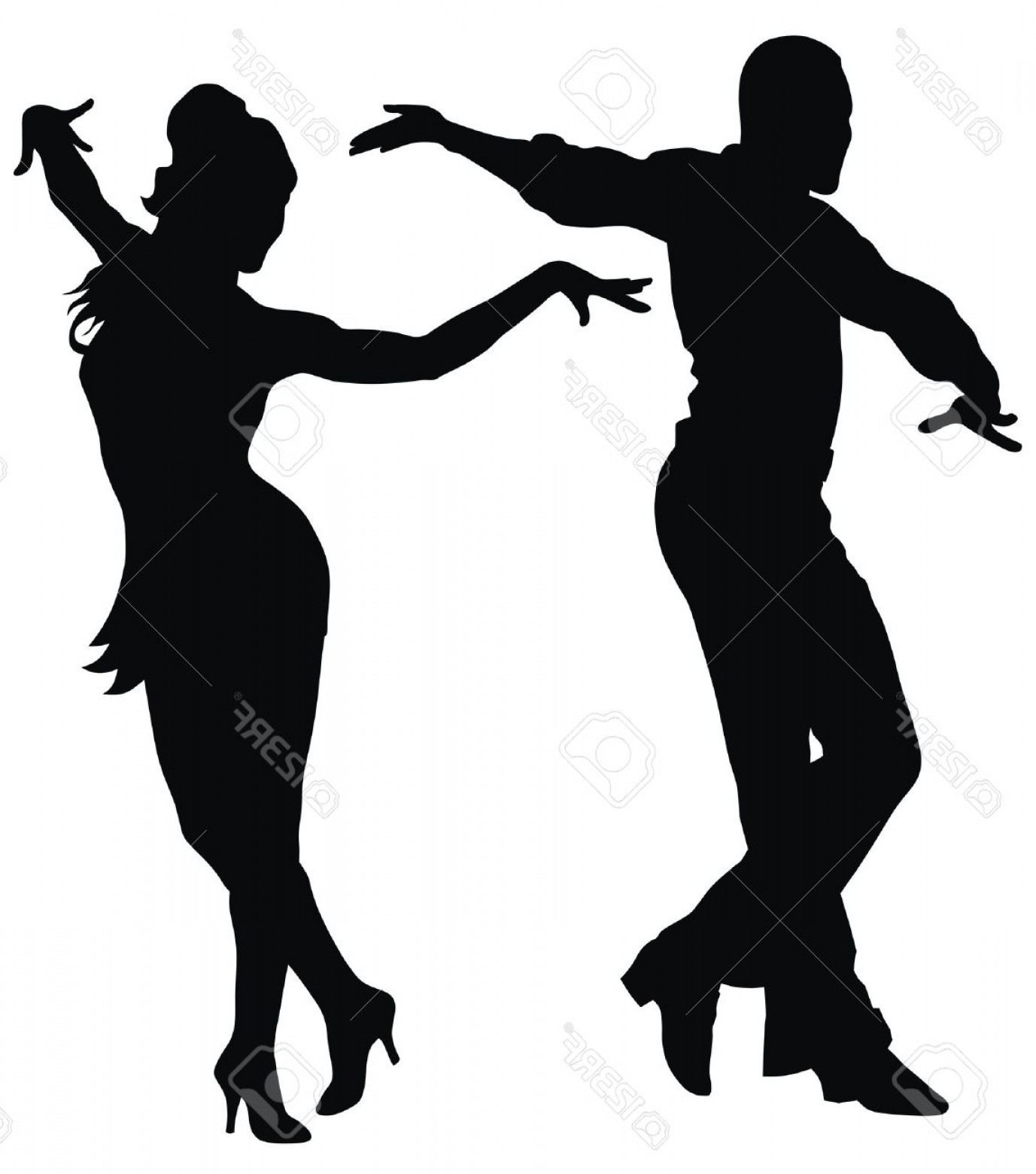 Photoabstract Vector Illustration Of Latin American Dancers 1377x1560 Photoabstract Vector Illustration Of Latin American Dancers