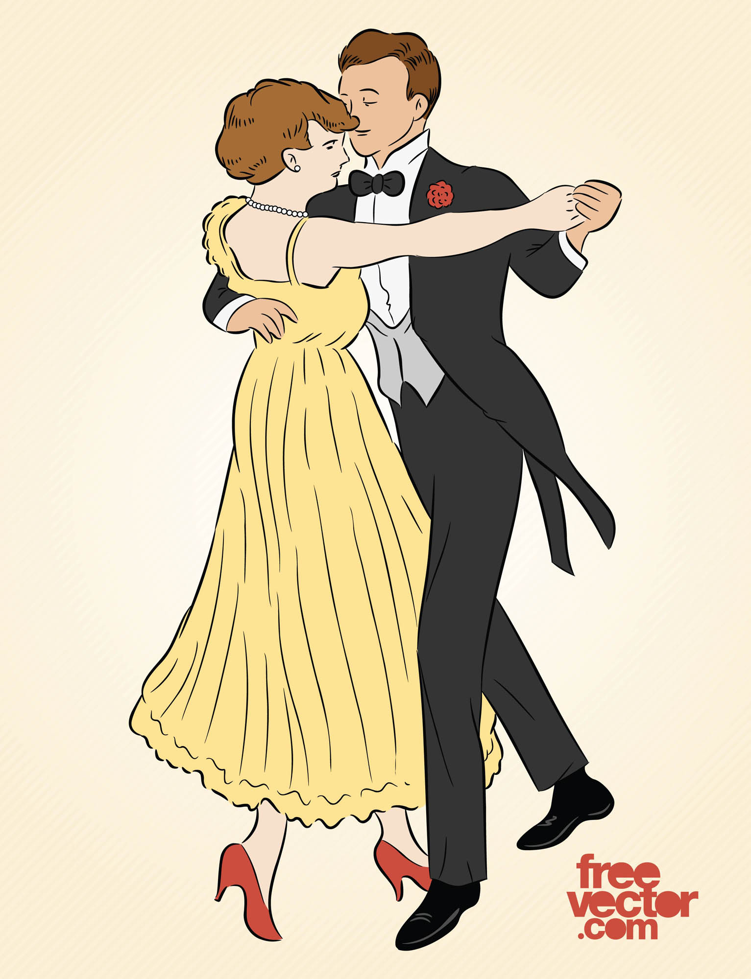 Ballroom Dancers Vector Art Graphics 1533x2000 Ballroom Dancers Vector Art Graphics