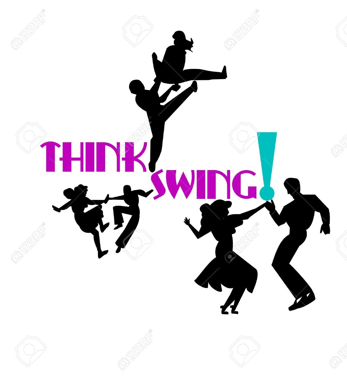 Stock Vector In Swing Central And Dance Moves Swing 1194x1300 Stock Vector In Swing Central And Dance Moves Swing