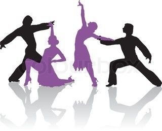 Vector Of 'detailed Silhouettes Of Young Ballroom Dancers' Dance 320x258 Vector Of 'detailed Silhouettes Of Young Ballroom Dancers' Dance