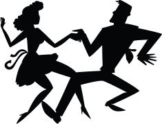 Swing Dancers Vector Art Illustration Clip Art In Dance 235x179 Swing Dancers Vector Art Illustration Clip Art In Dance