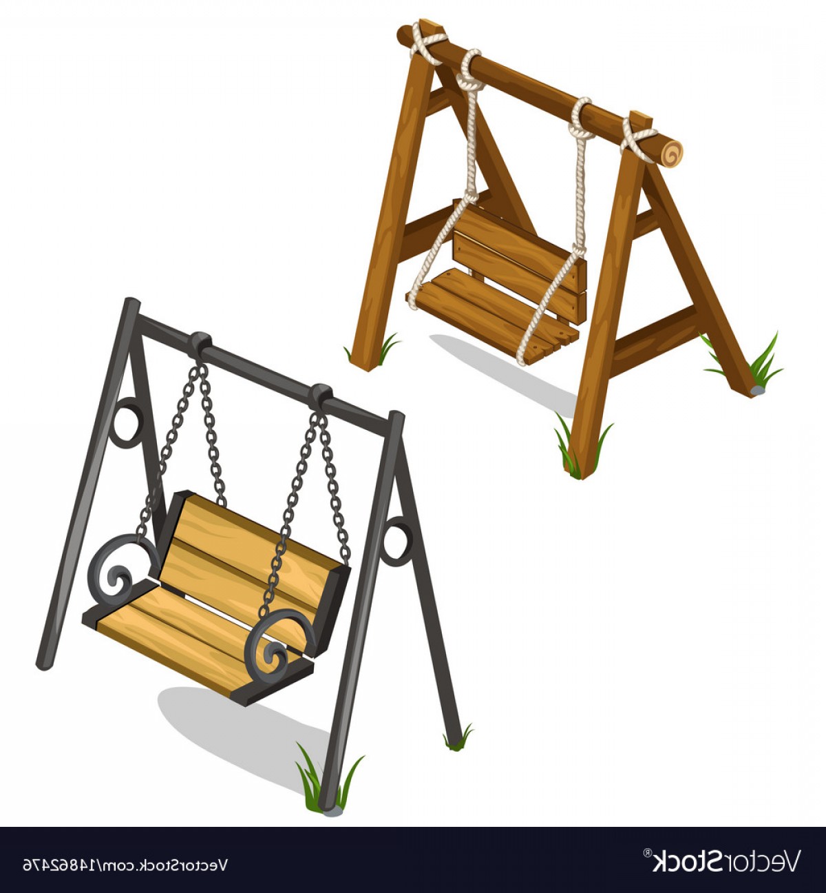 Vintage Wooden And Forged Swing Outdoors Vector Soidergi 1200x1296 Vintage Wooden And Forged Swing Outdoors Vector Soidergi