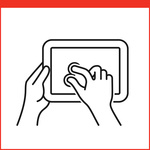 150x150 Swipe Vector Images Illustrations Vector Graphics Rfclipart