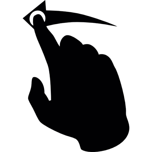 626x626 Finger Swipe Icon