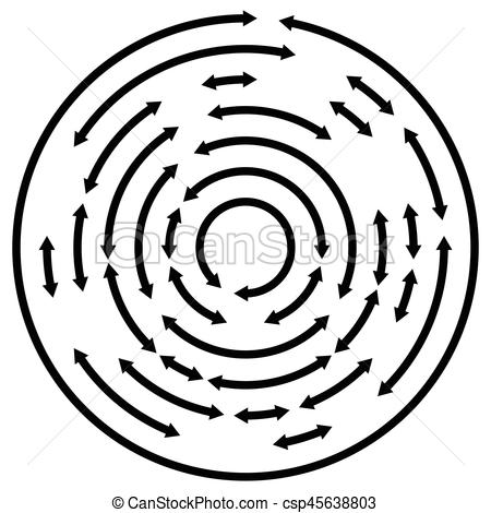 Circular Concentric Arrows Cyclic, Cycle Arrows Arrow Vector 450x470 Circular Concentric Arrows Cyclic, Cycle Arrows Arrow Vector