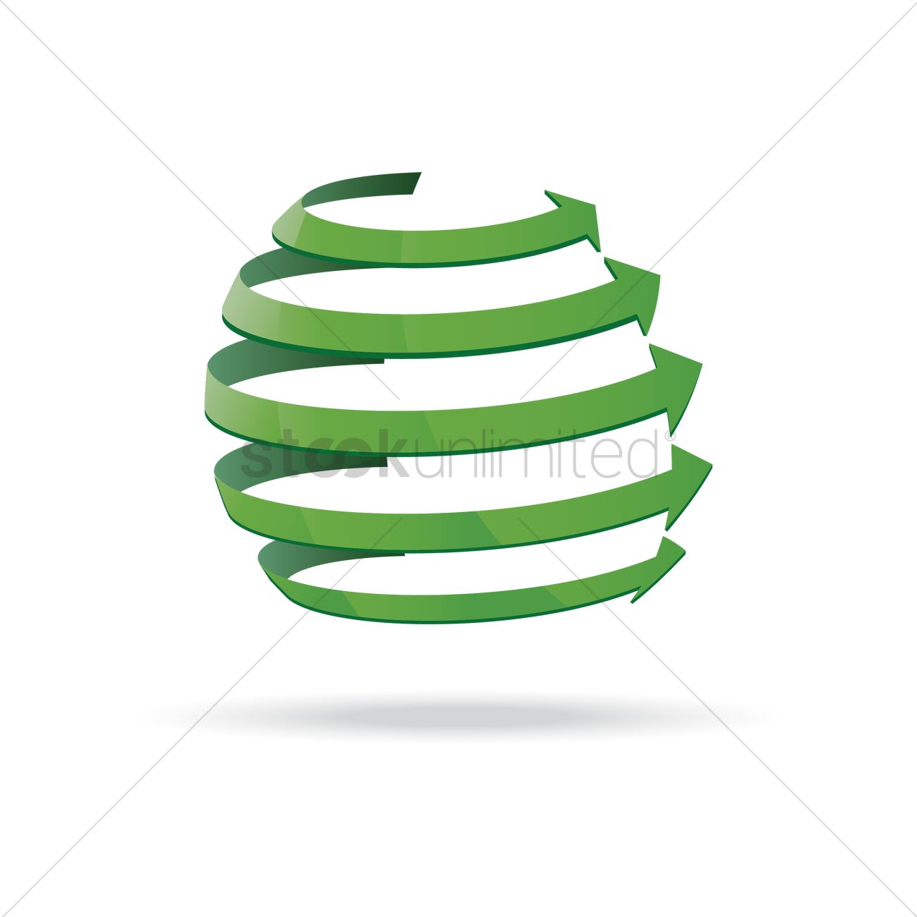 Swirl Arrow Vector Image 1300x1300 Swirl Arrow Vector Image