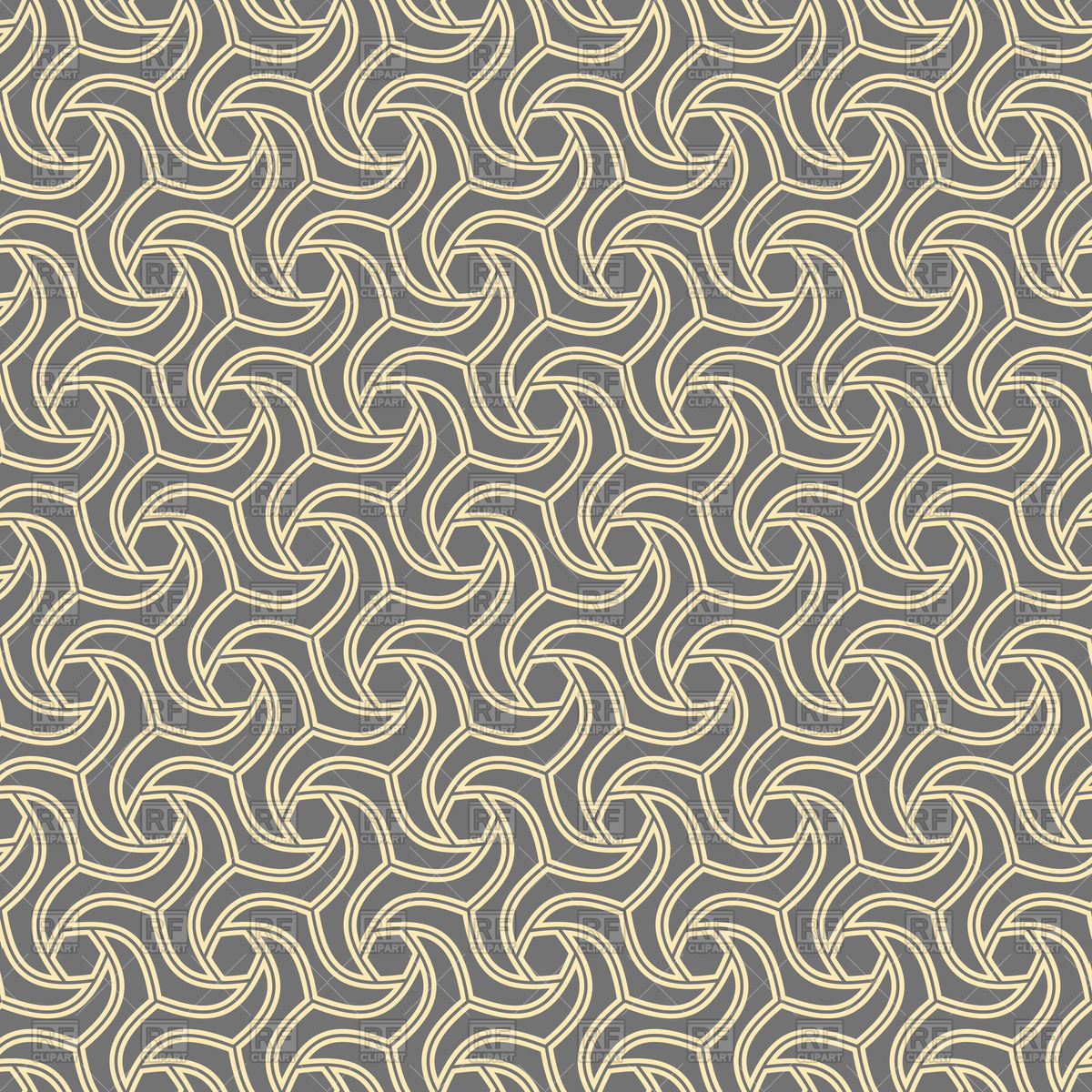 1200x1200 Seamless Golden Swirl Background Vector Image Of Backgrounds