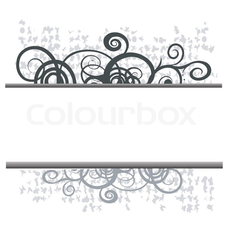 Swirl Floral Border For Your Text 800x800 Swirl Floral Border For Your Text