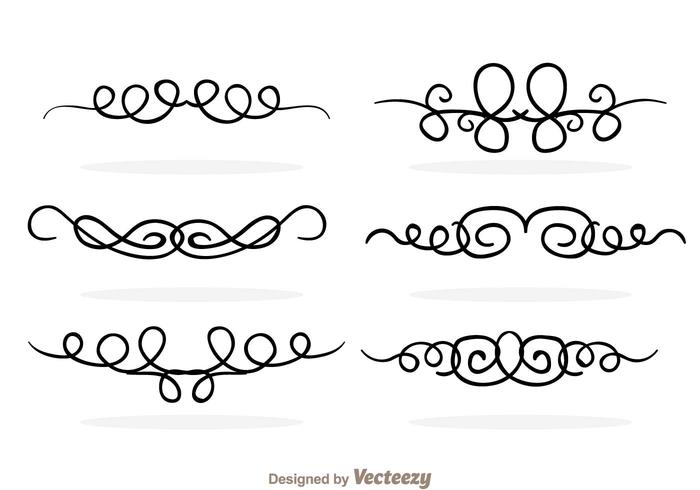 Swirly Line Border Vectors 700x490 Swirly Line Border Vectors