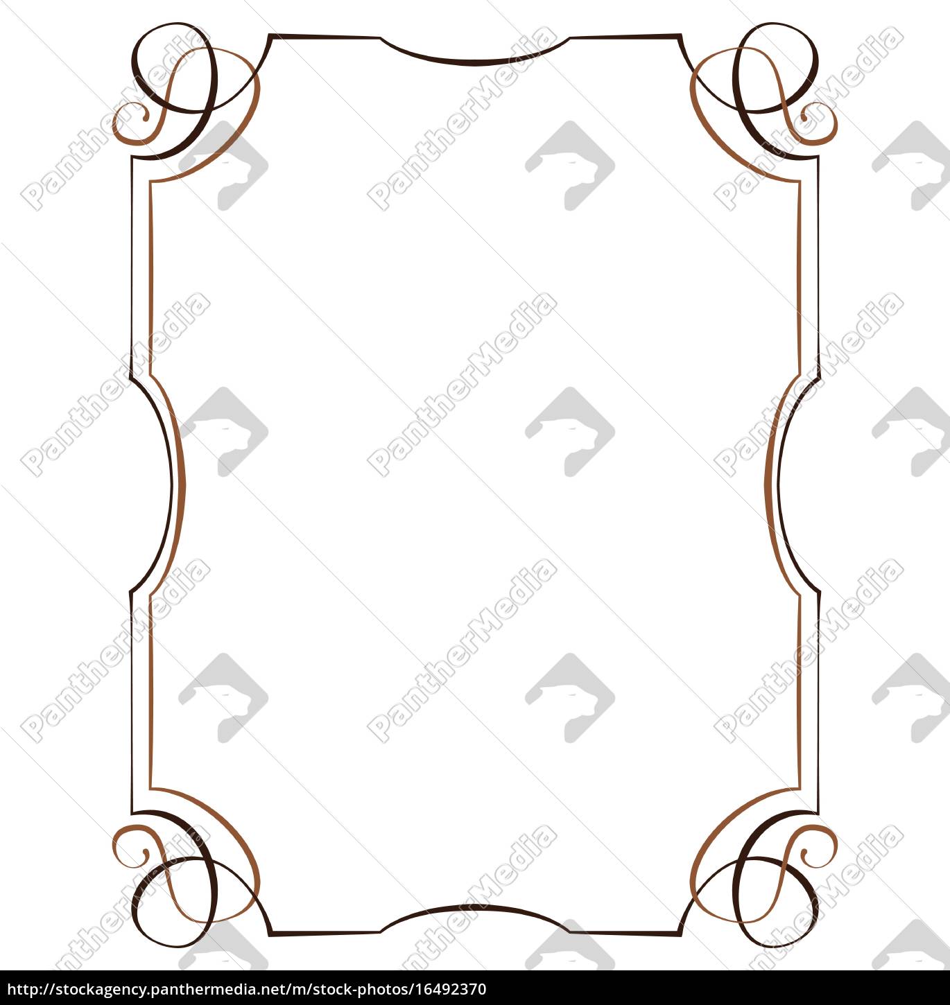 Vintage Multilayer Vertical Vector Frame With Swirls 1370x1450 Vintage Multilayer Vertical Vector Frame With Swirls