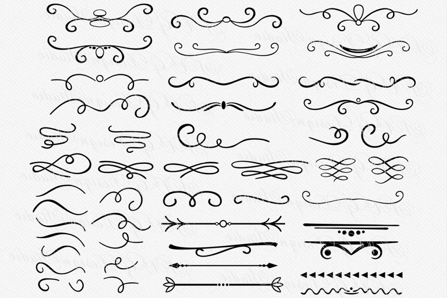Download Swirl Divider Vector at Vectorified.com | Collection of ...