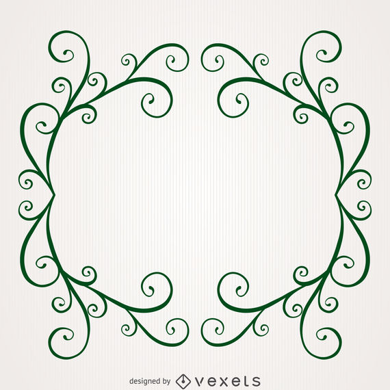 Nature Swirl Frame 570x570 Nature Swirl Frame